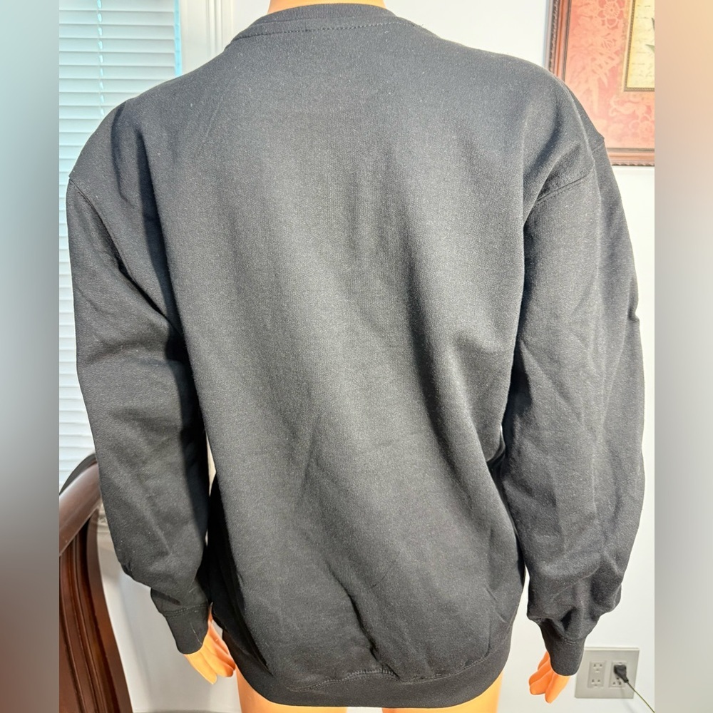 The Rolling Stones, womens black crew neck sweatshirt - Picture 5 of 12